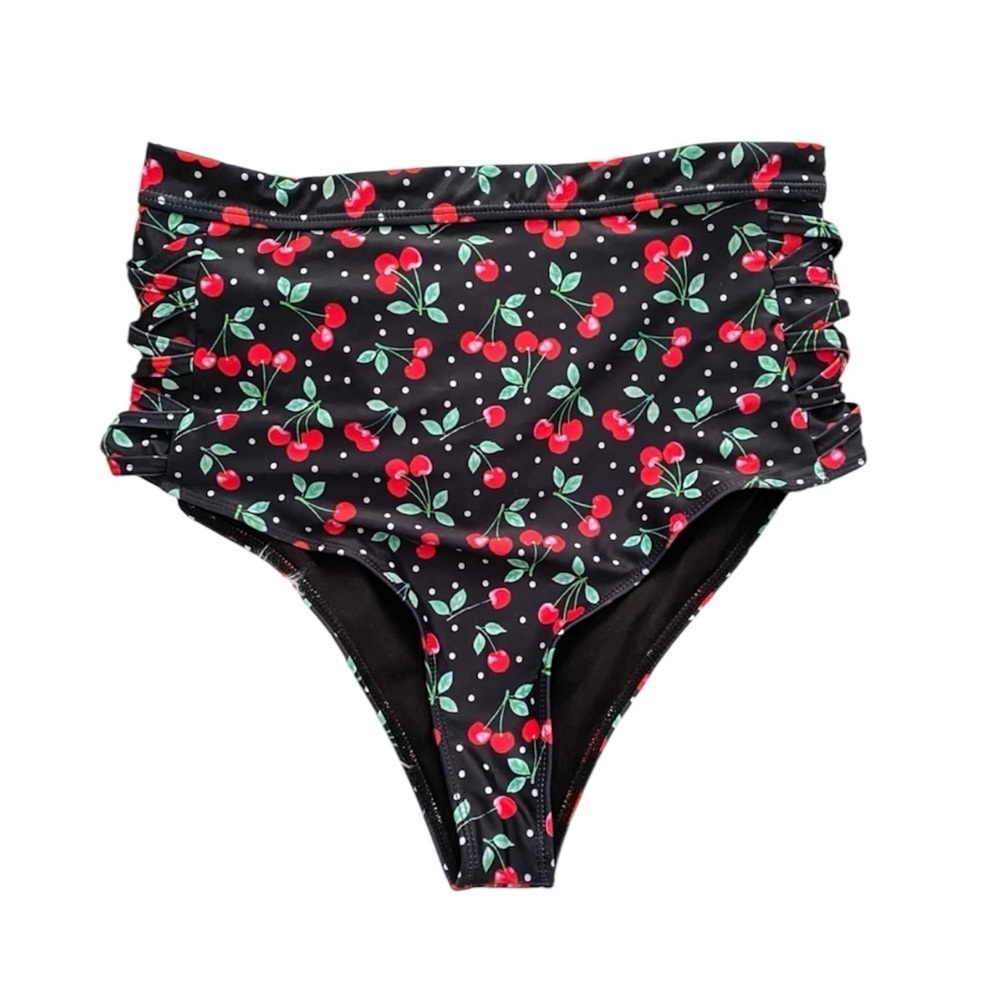 NWOT Shein High Waisted Bikini Bottom - Picture 1 of 4
